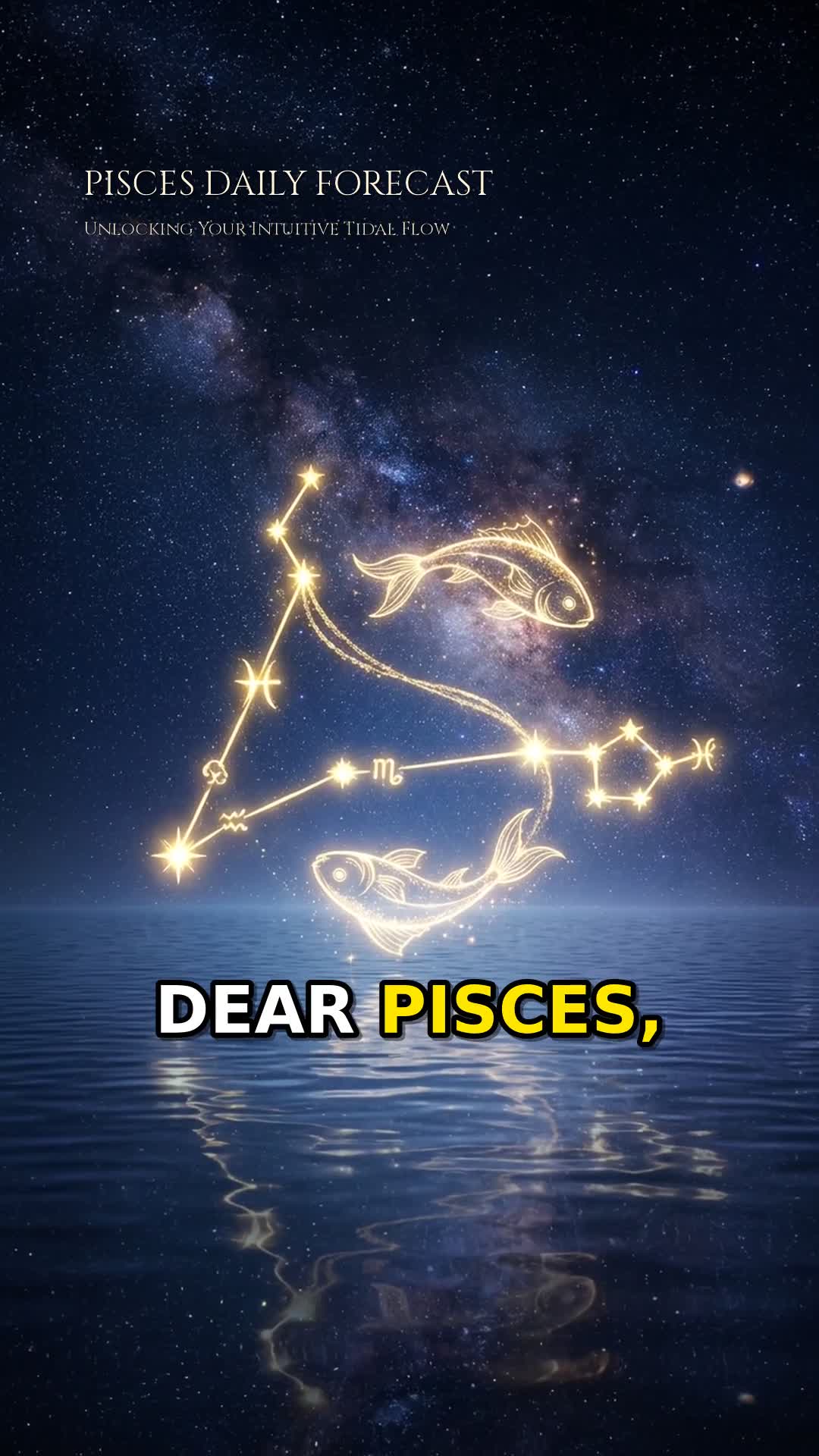 Pisces Daily Forecast: Unlocking Your Intuitive Tidal Flow